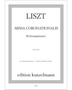 Missa coronationalis (Krönungsmesse) für Soli, gemischten Chor und Orchester