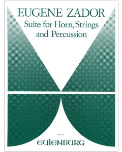 Suite for horn, strings and percussion