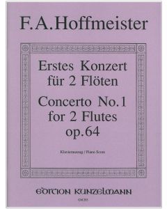 Concerto no. 1 for 2 flutes