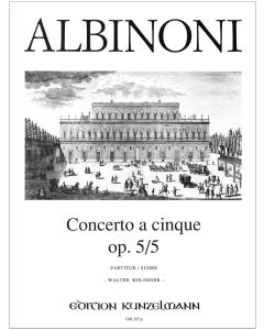 Concerto a cinque op. 5/5