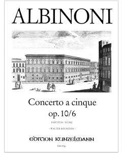 Concerto a cinque op. 10/6