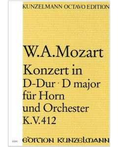 Concerto for horn KV 412 in D major