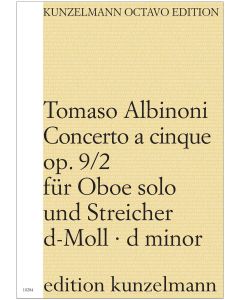 Concerto for oboe op. 9/2  in D minor