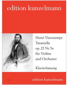 Tarantella op. 22/5a, for violin and piano